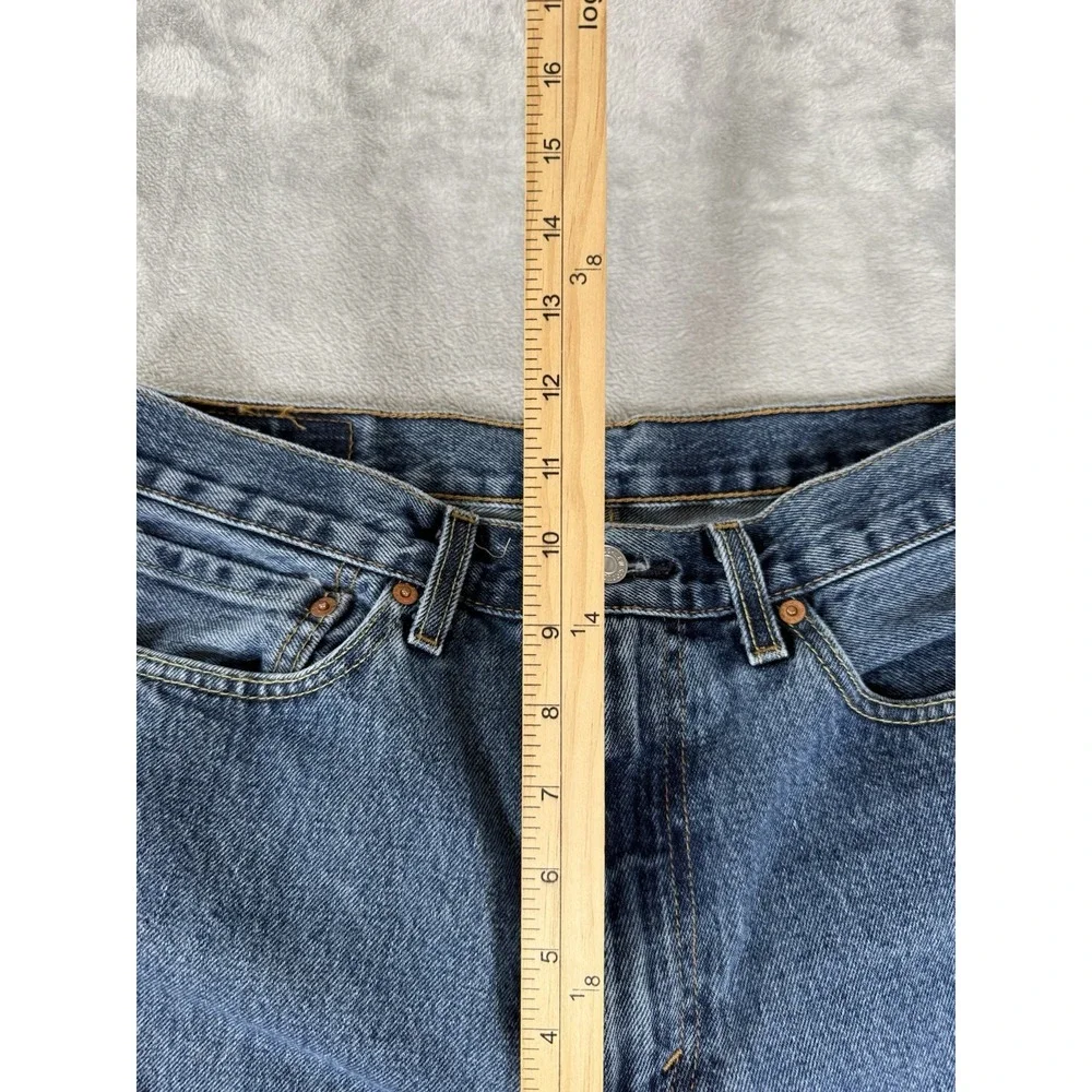 Levis 550 Jeans Mens 34x30 Blue Denim‎ Relaxed Straight Fit